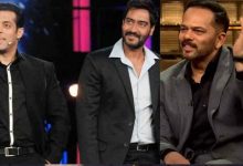 Salman Khan shoots 'Bigg Boss' with Ajay Devgn and Rohit Shetty amidst high security