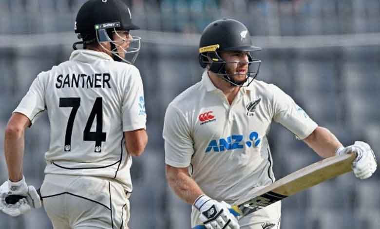 2nd Test: Mitchell Santner, Glenn Phillips wreck star-studded Indian batting line-up