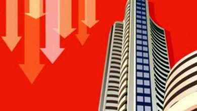 Markets settle lower ahead of key macro data; Sensex falls 230 points