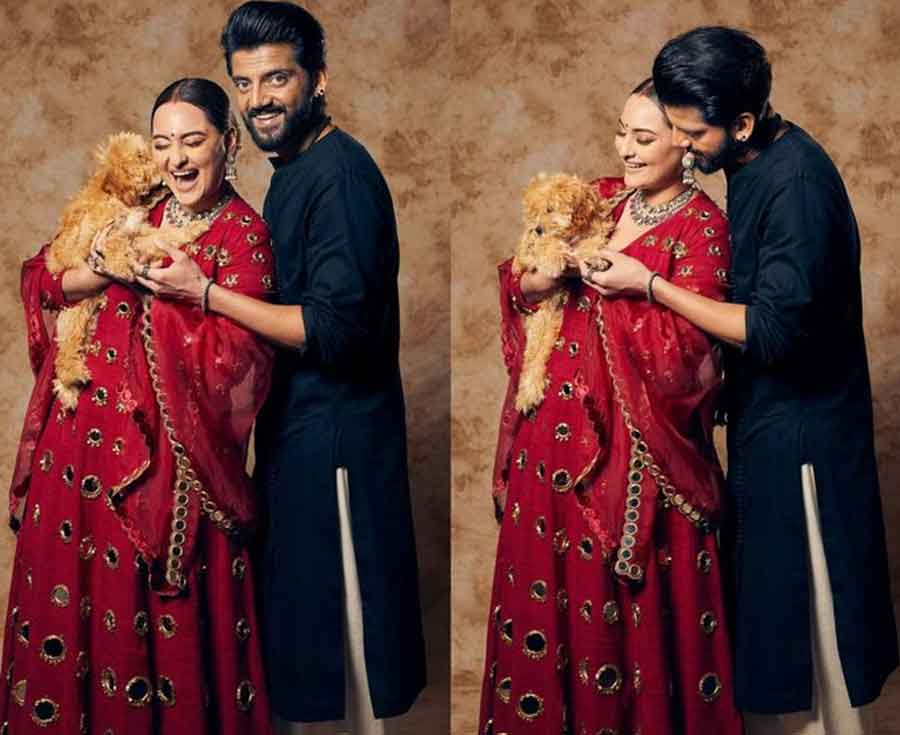 Sonakshi Sinha shares pictures with her ‘Pookie’ ahead of Diwali