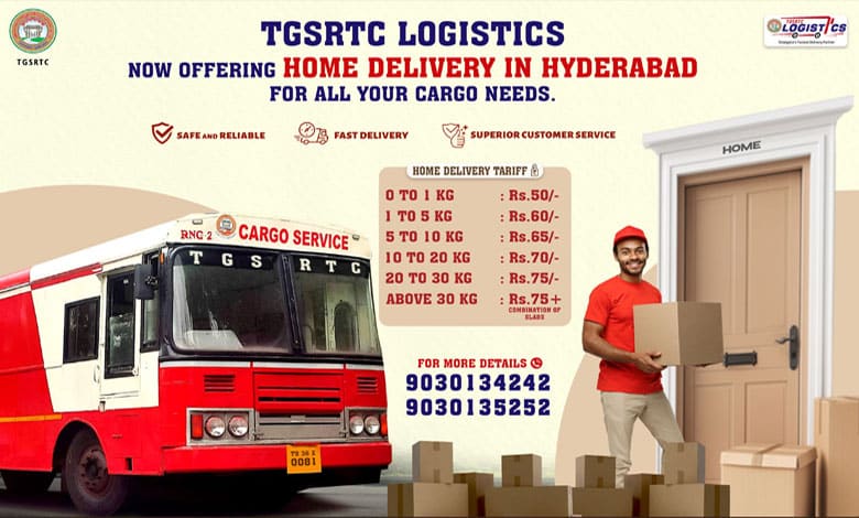 TGSRTC Launches Parcel Home Delivery Services in Hyderabad