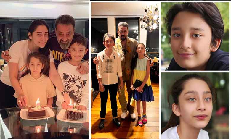 Sanjay Dutt shares heartfelt birthday message for his twins