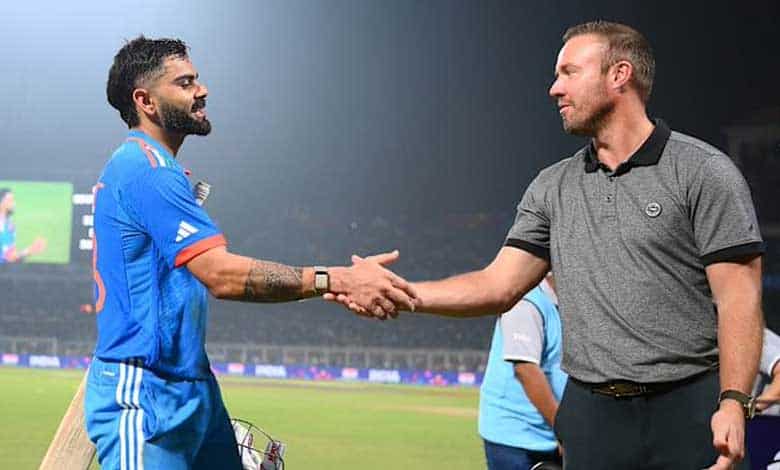 AB de Villiers responds to Virat Kohli's special Hall of Fame tribute