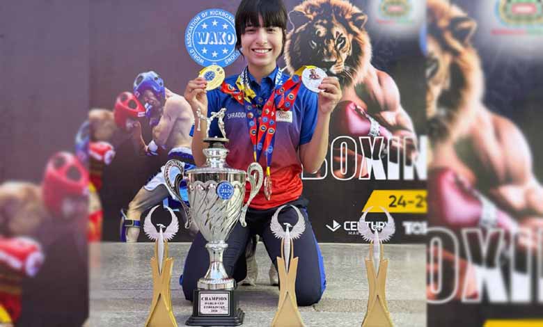 'Rebellious kid' Shraddha Rangarh, aspiring cricketer turned martial artist, bags 4 medals at WAKO World Cup