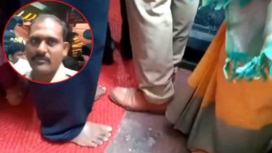 Police Officer Sparks Controversy by Wearing Boots Near Durga Temple Sanctum