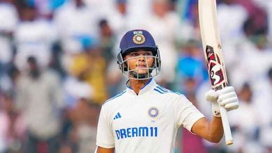 Yashasvi Jaiswal becomes youngest Indian to reach 1000 Test runs in calendar year