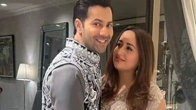 Varun Dhawan shares “grown up” pics with Natasha from Manish Malhotra's Diwali party