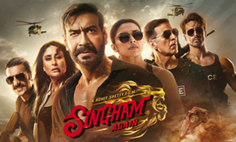 'Singham Again' lights up Diwali with cracking cop universe masterpiece