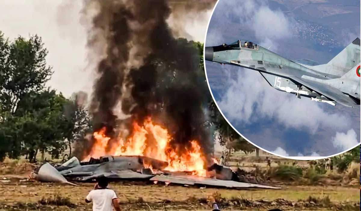 IAF MiG-29 Jet Crashes Near Agra; Pilot Ejects Safely and Court of Inquiry Initiated