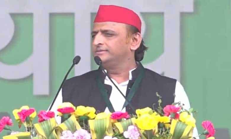 Akhilesh Yadav says UP bypolls fight between Baba Saheb and 'Baba'