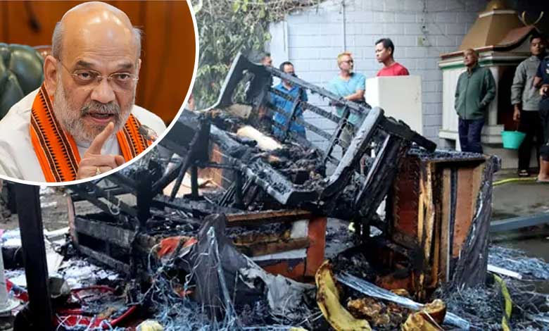 Amit Shah reviews security situation in Manipur