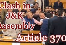 Article 370 Sparks Mayhem in J-K Assembly: BJP and NC MLAs in Physical Confrontation