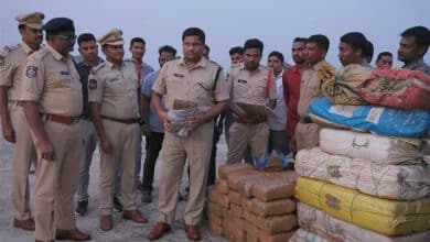 Ganja Worth Rs 72.50 Lakh Seized in Asifabad; Driver Arrested for Smuggling