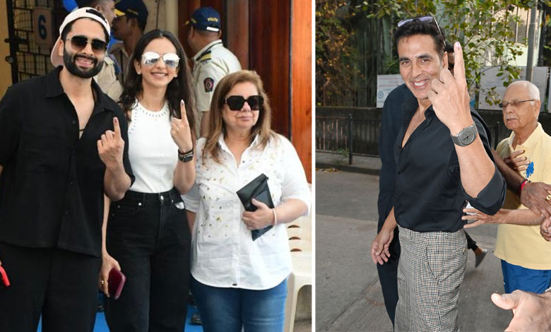 Bollywood Stars Cast Their Votes in Maharashtra Assembly Elections