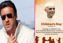 Jackie Shroff celebrates Children’s Day by penning down every right a child deserves