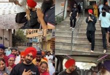 Diljit Dosanjh visits Gurdwara in Hyderabad on the occasion of Gurpurab