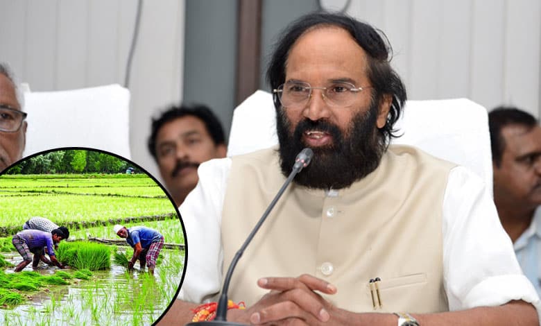 Telangana: Uttam Kumar Announces Rs 500 Bonus for Grade-A Paddy Farmers