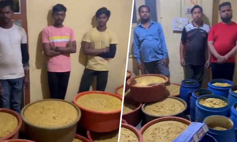 Eight Arrested for Manufacturing and Selling Fake Ginger-Garlic Paste in Hyderabad