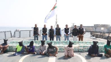 700 kg methaphetamine seized off Gujarat coast, 8 Iranians arrested