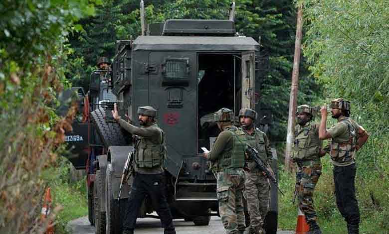 Two militants killed 4 security men injured in separate gunbattles in Kashmir