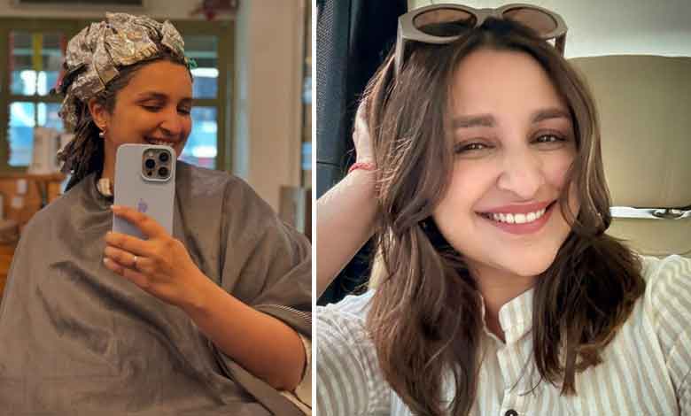 Parineeti Chopra flaunts new hairstyle from her new movie