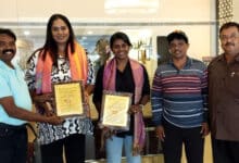 YMCA Honors Legendary Indian Basketball Players Geethu Anna Jose and Anita Pauldurai