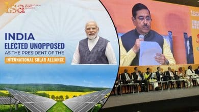 India re-elected President of 120-nation International Solar Alliance