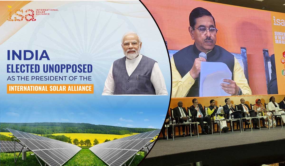 India re-elected President of 120-nation International Solar Alliance