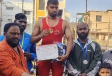 Katta Manishankar Shines with Gold, Secures Spot in All India Senior Nationals