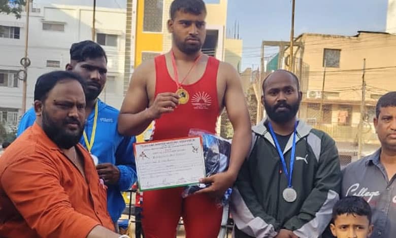 Katta Manishankar Shines with Gold, Secures Spot in All India Senior Nationals