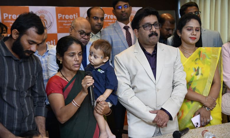 Preeti Urology & Kidney Hospital Achieves Milestone with Rare Robotic Surgery for One-Year-Old