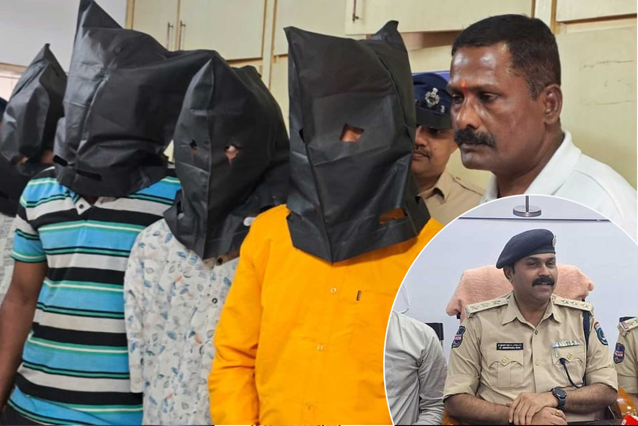 KPHB Police and CCS Balanagar Arrest Dacoity Gang in Hyderabad