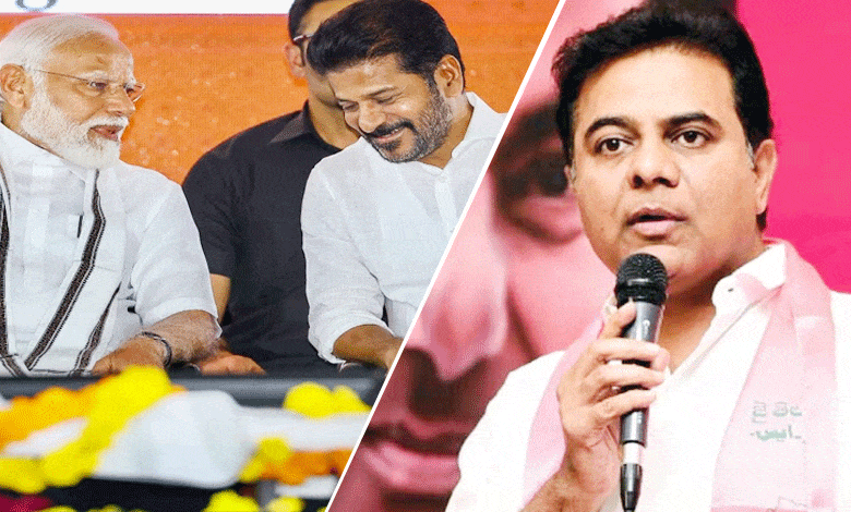 BJP-Congress “Strange Love Story” in Telangana: KTR’s Bold Claim