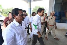 BRS Party Leaders Visit Sangareddy Jail to Meet Latcharla Farmers for Solidarity