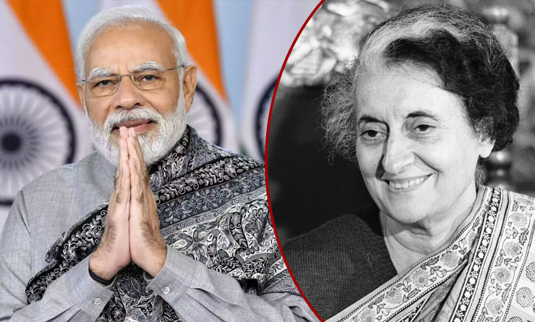 PM Modi Pays Tribute to Indira Gandhi on Her 107th Birth Anniversary