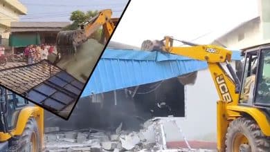 Telangana Government's Bulldozer in Action Again: BRS Leader's Function Hall Razed in Ramagundam