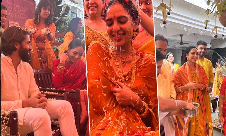 Naga Chaitanya and Shobhita Dhulipala's Haldi Ceremony Begins
