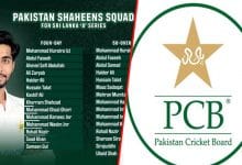 Huraira to lead Pakistan Shaheens against Sri Lanka 'A'