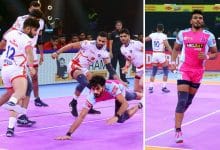 Arjun Deshwal joins an elite list of PKL raiders as Jaipur Pink Panthers overcome UP Yoddhas challenge