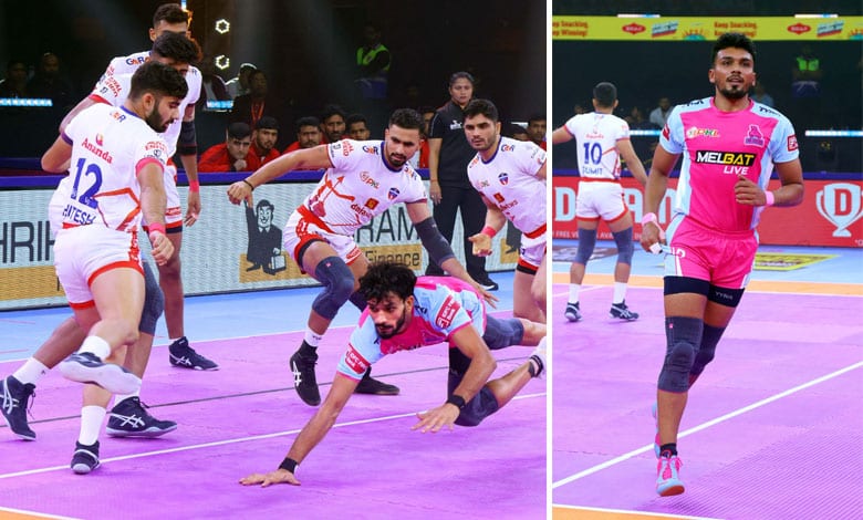 Arjun Deshwal joins an elite list of PKL raiders as Jaipur Pink Panthers overcome UP Yoddhas challenge