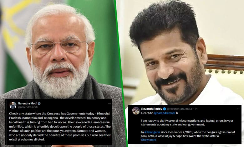 CM Revanth Reddy Responds to PM Modi's Statements: A Year of Achievements Since Congress Took Power