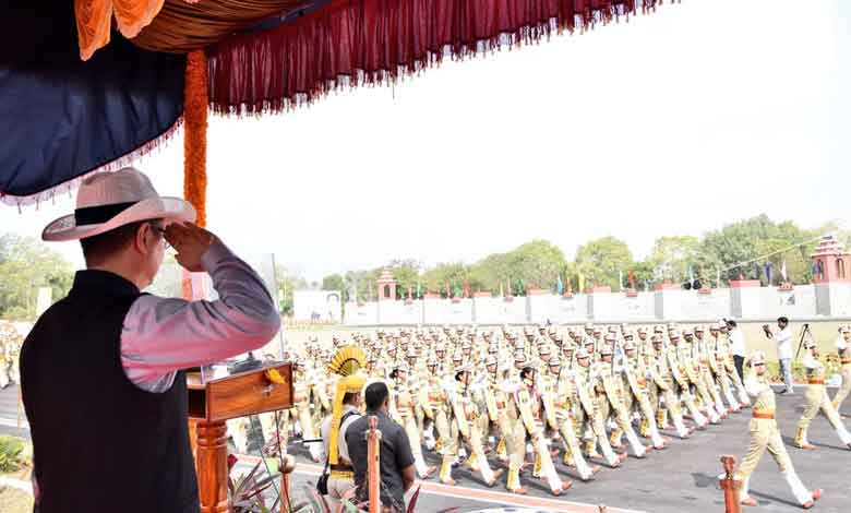 Hyd: Passing out parade held for CISF trainees at NISA (rpt, correcting para two)