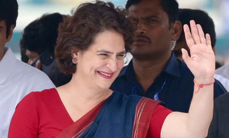 PRIYANKA GANDHI WAYANAD Priyanka Gandhi Confident of Representing Wayanad as Voters Turn Out in Large Numbers