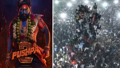 ‘Pushpa 2’ Trailer Launch in Patna Turns Chaotic: Police Lathi Charge to Control Overwhelming Crowd