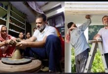 LoP Rahul Gandhi shares special Diwali moments with painters, potter family