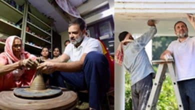 LoP Rahul Gandhi shares special Diwali moments with painters, potter family