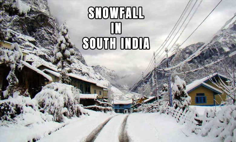 Discover the Only Place in South India Where Snow Falls!