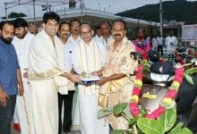 Hyderabad-based firm donates 15 electric two-wheelers to Tirumala