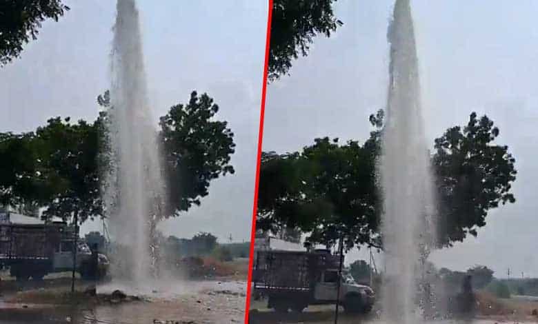 Mission Bhagiratha Pipeline Leaks, Wasting Water in Gadwal District