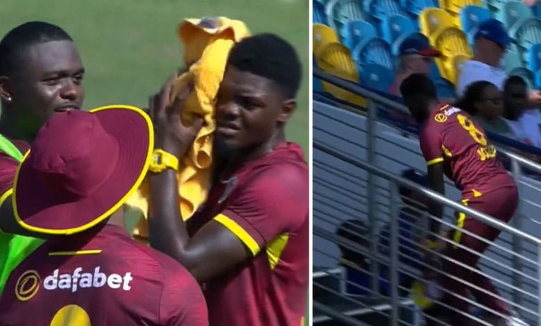 West Indies Forced to Field with 10 Players Against England After Alzarri Joseph Walks Off in Anger